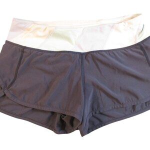 Lululemon Speed Up Shorts Size 4 Navy Blue HR 2.5” Athleisure